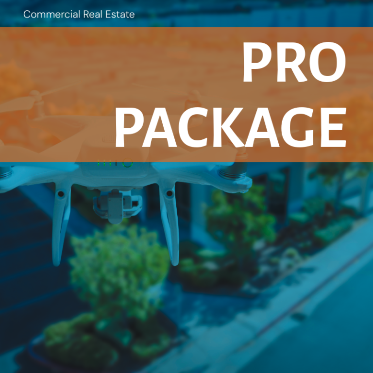 Pro Package Pro package for standard listings with a camera lens graphic.